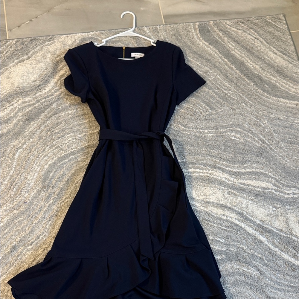 Calvin Klein Navy Blue Dress